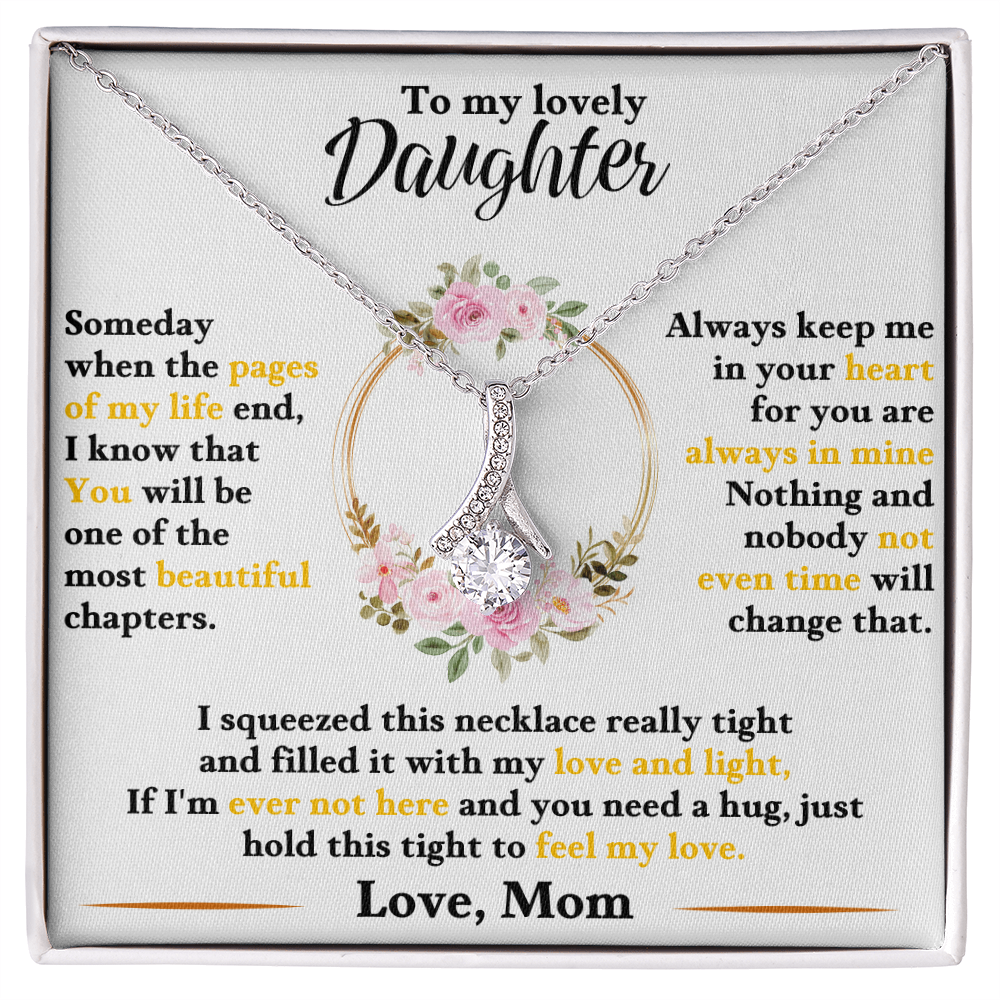 To My Lovely Daughter – Eternal Love Necklace