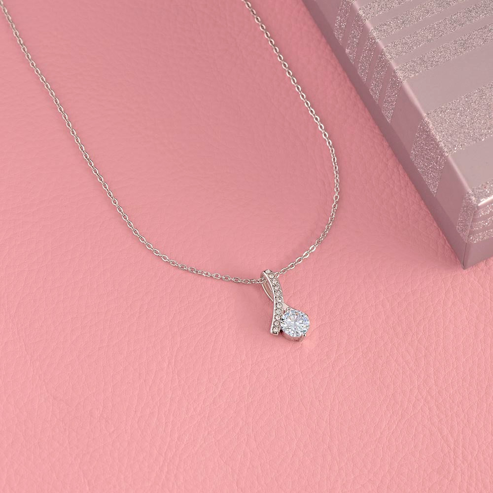 To My Beautiful Girlfriend - Alluring Beauty Necklace