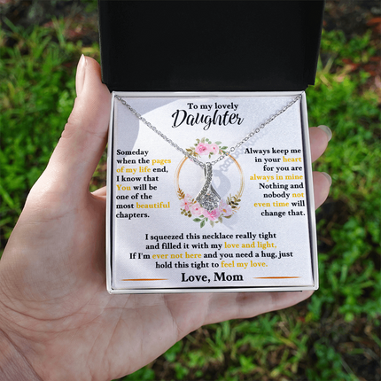To My Lovely Daughter – Eternal Love Necklace