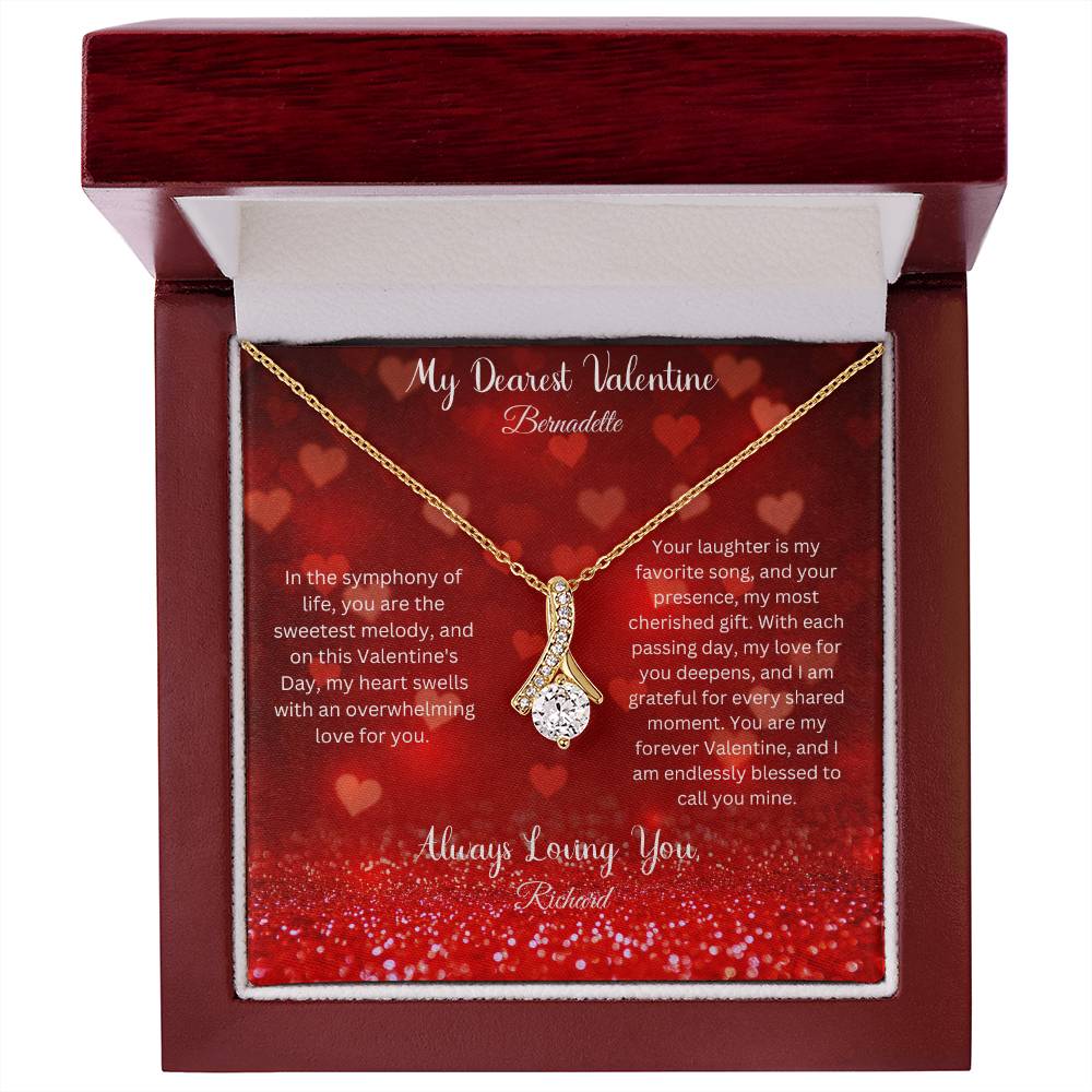 Eternal Enchantment: The Alluring Beauty Necklace for My Valentine