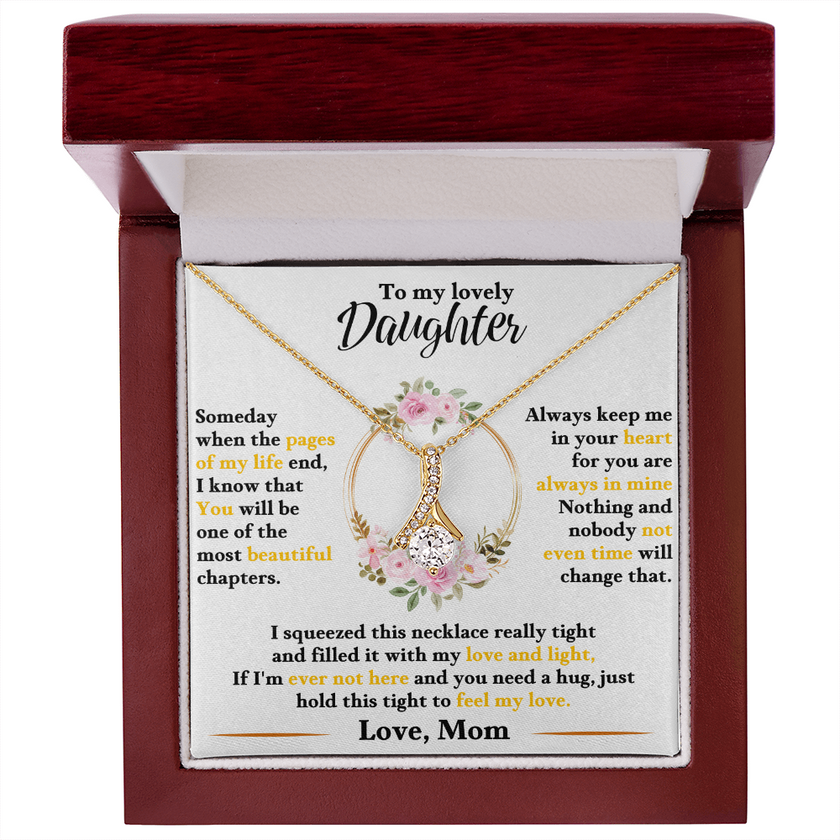 To My Lovely Daughter – Eternal Love Necklace