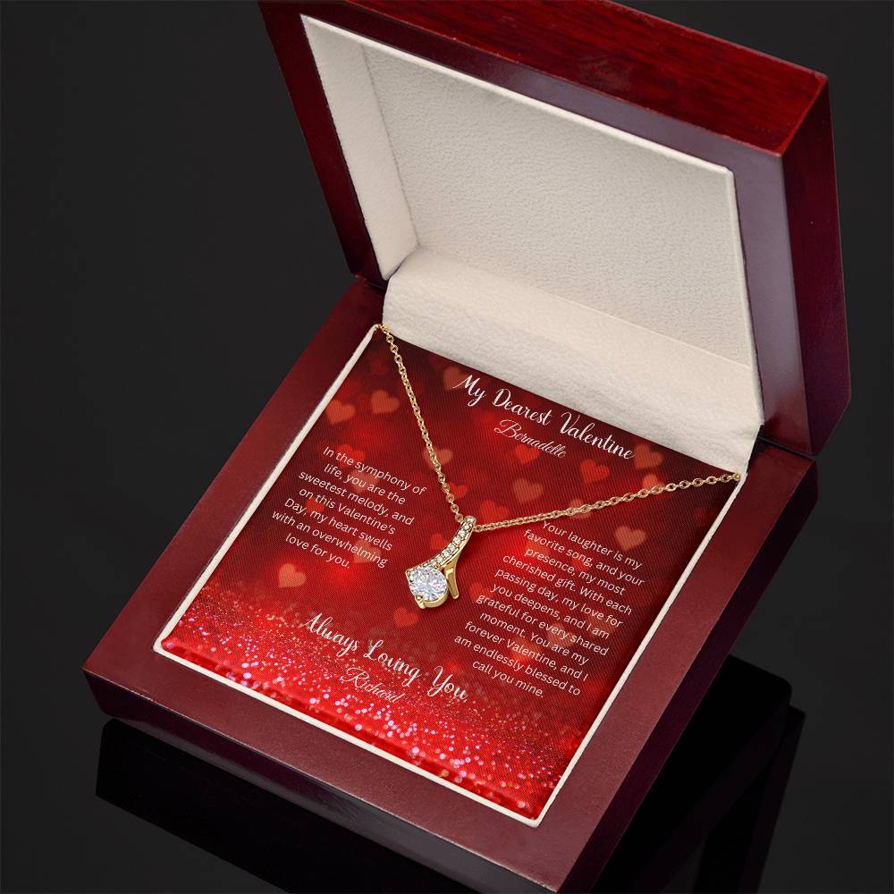 Eternal Enchantment: The Alluring Beauty Necklace for My Valentine