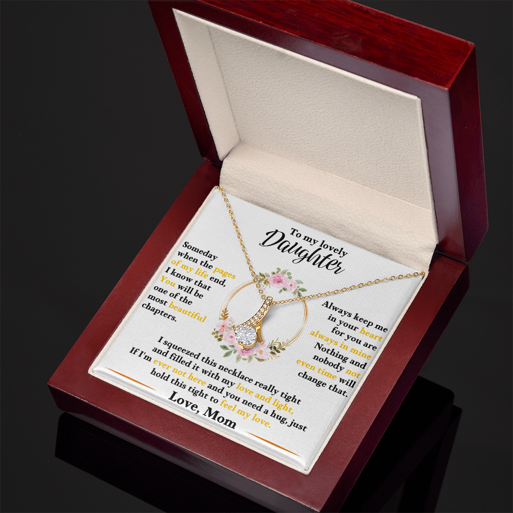 To My Lovely Daughter – Eternal Love Necklace