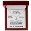 To My Beautiful Daughter – Alluring Beauty Necklace from Dad