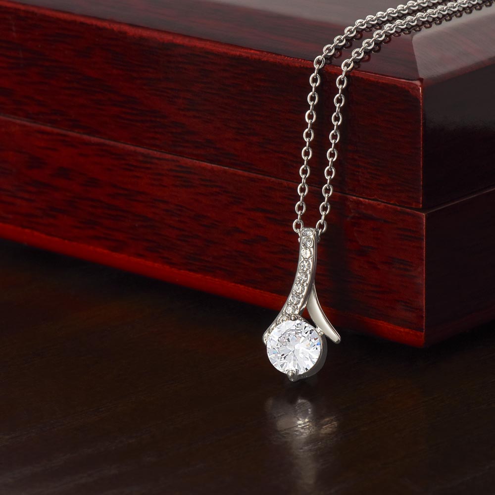 To My Beautiful Girlfriend - Alluring Beauty Necklace