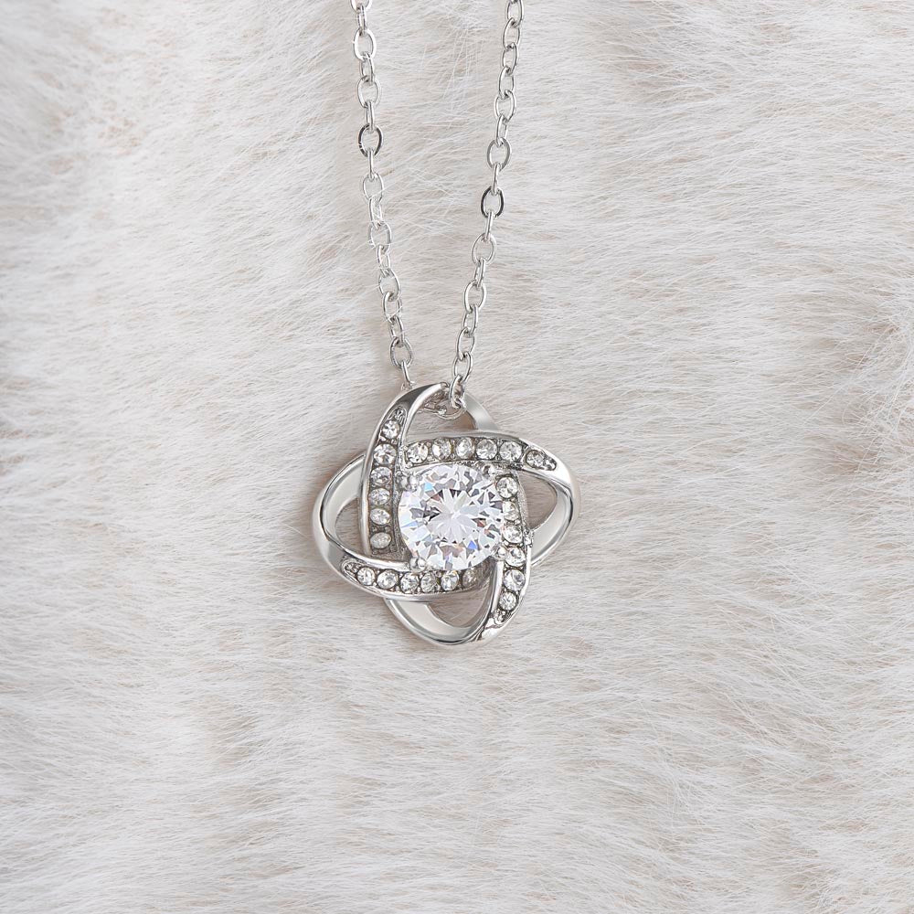 Forever Linked in Love: Embrace Romance with Our Valentine's Day Exclusive Love Knot Necklace