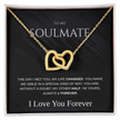 The 'Eternal Bond' Interlocking Hearts Necklace for Soulmate