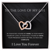 The 'Eternal Bond' Interlocking Hearts Necklace – To The Love of My Life