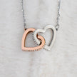 The “Eternal Bond” Interlocking Hearts Necklace for Wife – Our Love Was Meant to Be