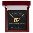The 'Eternal Bond' Interlocking Hearts Necklace – To The Love of My Life