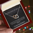 The 'Eternal Bond' Interlocking Hearts Necklace – To The Love of My Life