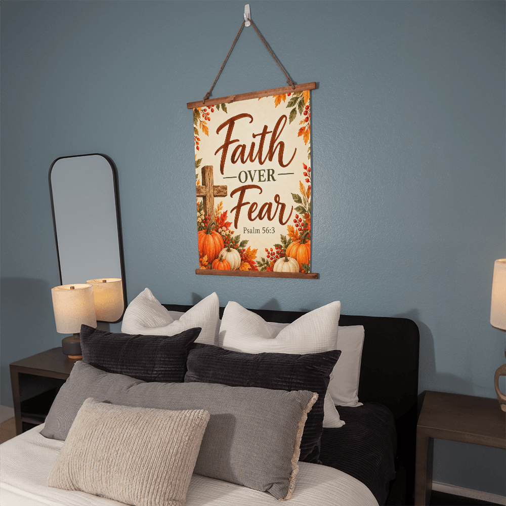 Pumpkins Prayer Praise Christian Fall Wall Clock – 1 Thessalonians 5:16–18