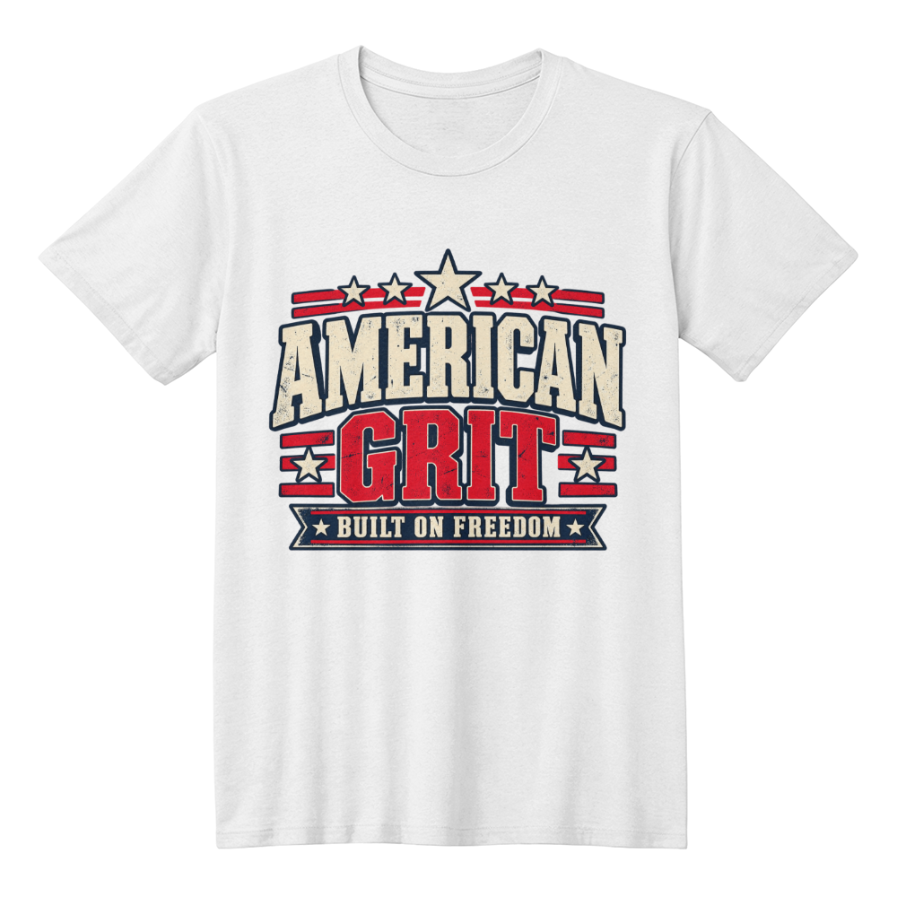 American Grit Patriotic t-shirt