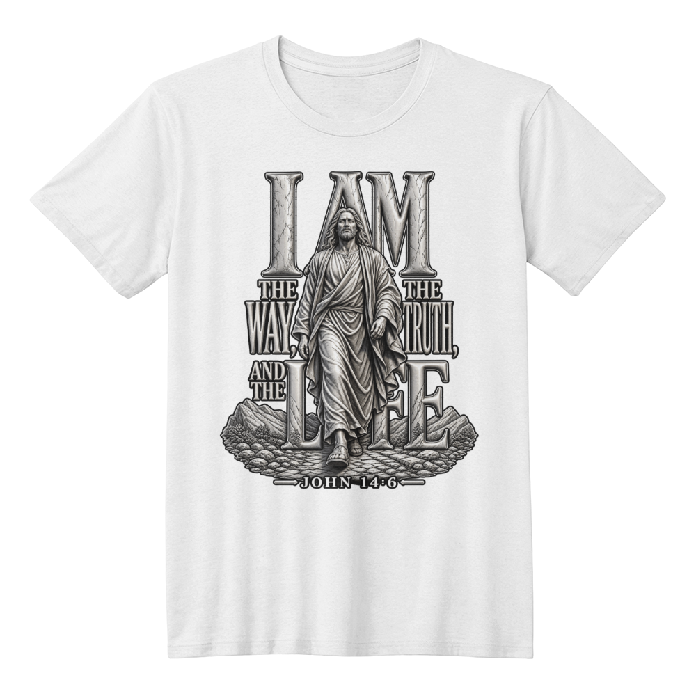 I Am the Way, the Truth and the Life | John 14:6 Christian T-Shirt