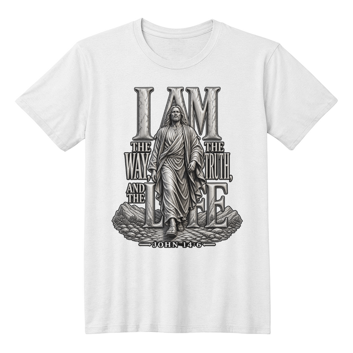 I Am the Way, the Truth and the Life | John 14:6 Christian T-Shirt