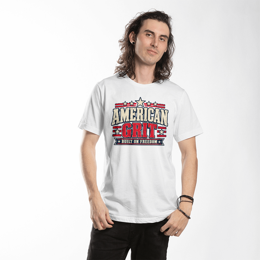 American Grit Patriotic t-shirt