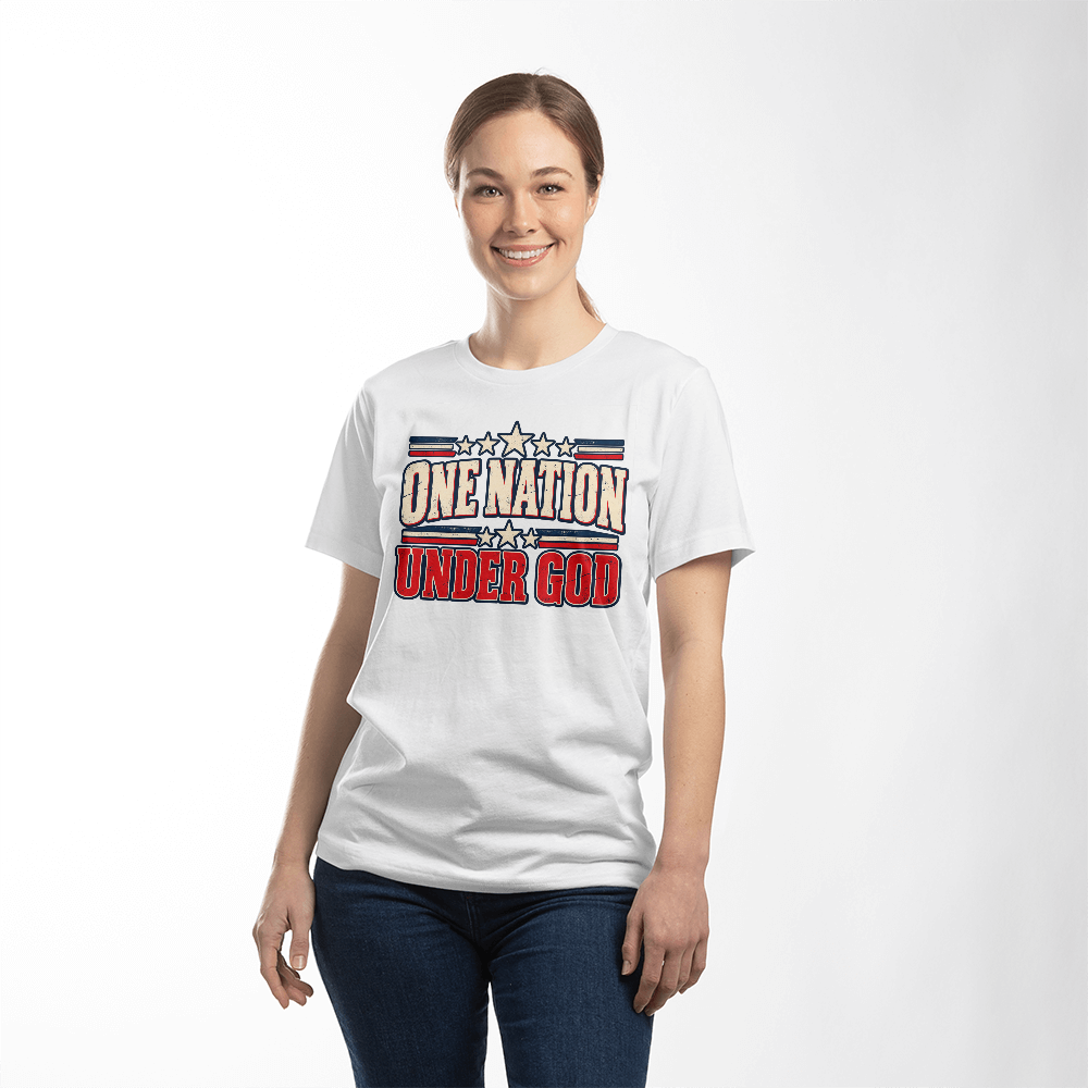 One Nation Under God Patriotic t-shirt