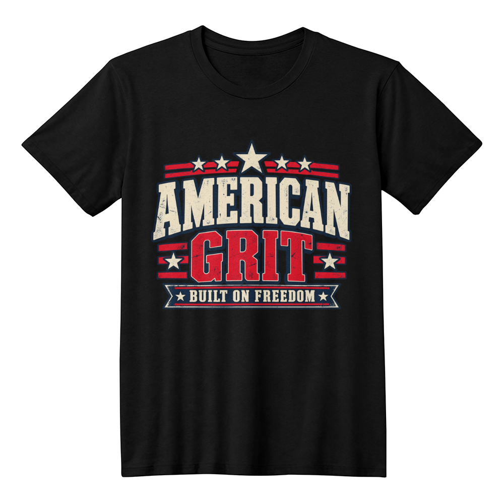 American Grit Patriotic t-shirt