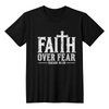 Faith Over Fear Isaiah 41:10 Christian T-Shirt