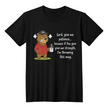 Lord Give Me Patience: Bear Graphic Tee - High-Impact Back Print - Faith & Family Collection