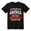 Ask What You Can Do for America patriotic t-shirt