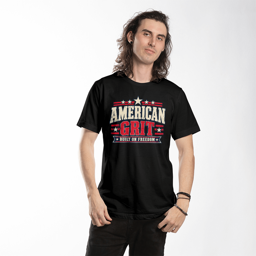 American Grit Patriotic t-shirt