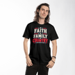 Faith Family Country Patriotic t-shirt