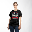 Faith Family Country Patriotic t-shirt