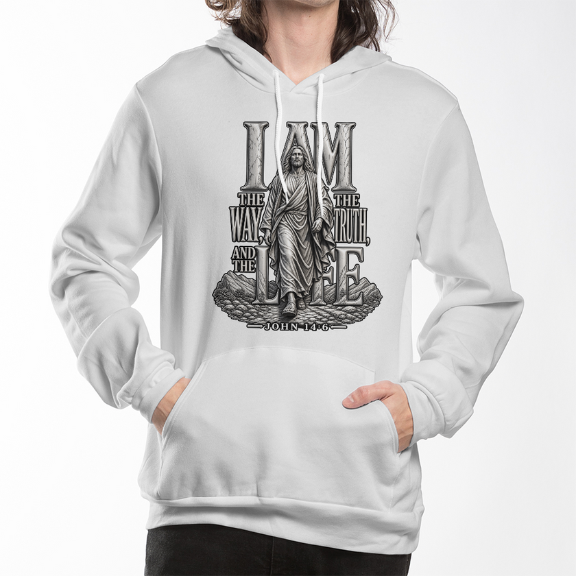 I Am the Way, the Truth and the Life | John 14:6 Christian Hoodie