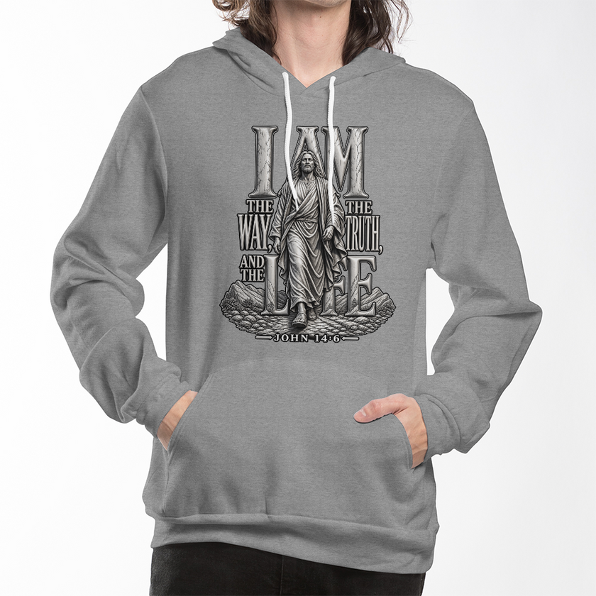 I Am the Way, the Truth and the Life | John 14:6 Christian Hoodie