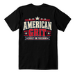 American Grit patriotic t-shirt back print