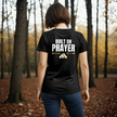 Built on Prayer Premium Back Print T-Shirt – Faith & Family Collection – Christian Apparel