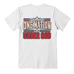 One Nation Under God patriotic t-shirt back print