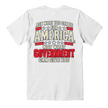 Ask What You Can Do for America patriotic t-shirt back print