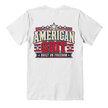 American Grit patriotic t-shirt back print