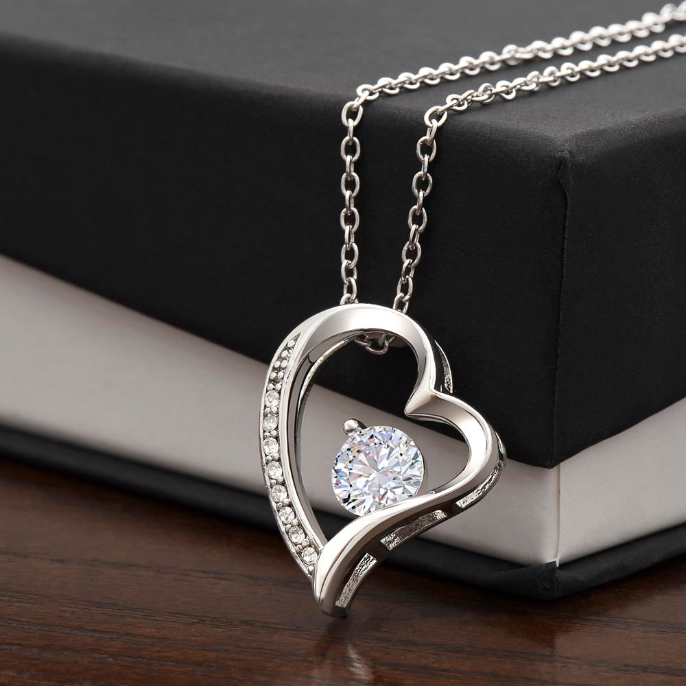 To My Wife — Forever Love Necklace (Fairy Tale Message Card)