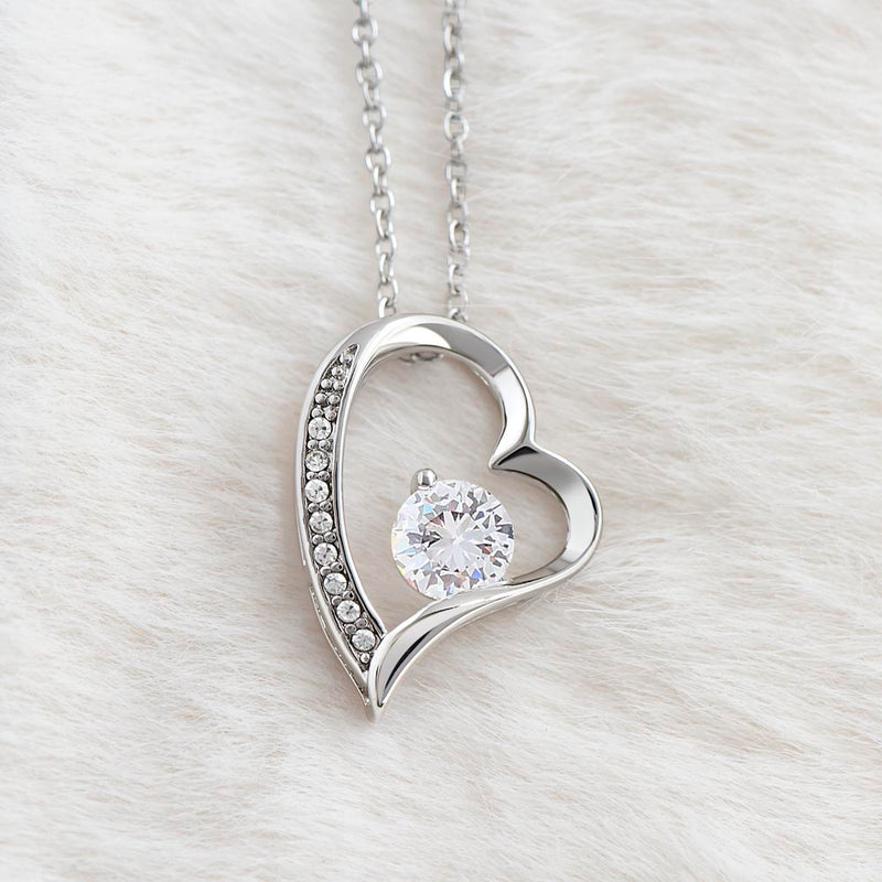 Unveil Timeless Romance with our Forever Love Necklace - A Symbolic Tribute to Everlasting Affection