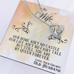 To My Wife — Forever Love Necklace (Fairy Tale Message Card)