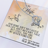 To My Wife — Forever Love Necklace (Fairy Tale Message Card)