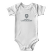 Gerber ONESIES® Strong & Courageous Baby Bodysuit | Modern Christian Boy Gift | Joshua 1:9 Lion of Judah Newborn Outfit