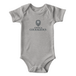 Gerber ONESIES® Strong & Courageous Baby Bodysuit | Modern Christian Boy Gift | Joshua 1:9 Lion of Judah Newborn Outfit