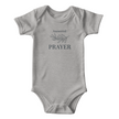 Gerber ONESIES® Answered Prayer Baby Bodysuit | Modern Christian Miracle Baby Gift | Minimalist Olive Branch Newborn Outfit