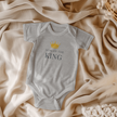 Gerber ONESIES® Son of the King Baby Bodysuit | Modern Christian Identity Gift | Minimalist Gold Crown Newborn Outfit