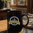 Navigate with Faith Compass Coffee Mug - Jeremiah 29:11 Christian Gift