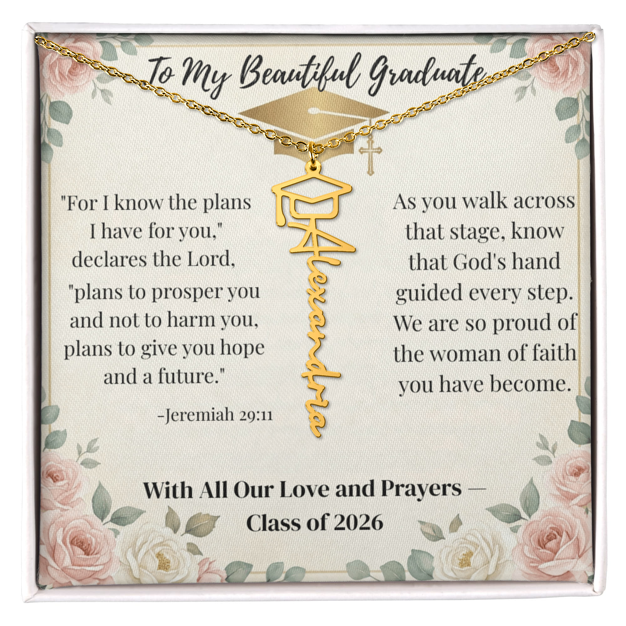 The Jeremiah 29:11 'Hope & A Future' Signature Necklace