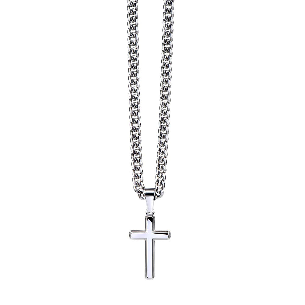 Faith Over Fear – Peace in His Presence Cross Necklace