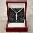 Faith Over Fear – Peace for the Soul Cross Necklace