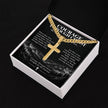 Faith Over Fear – Peace in His Presence Cross Necklace