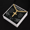 Faith Over Fear – Peace for the Soul Cross Necklace