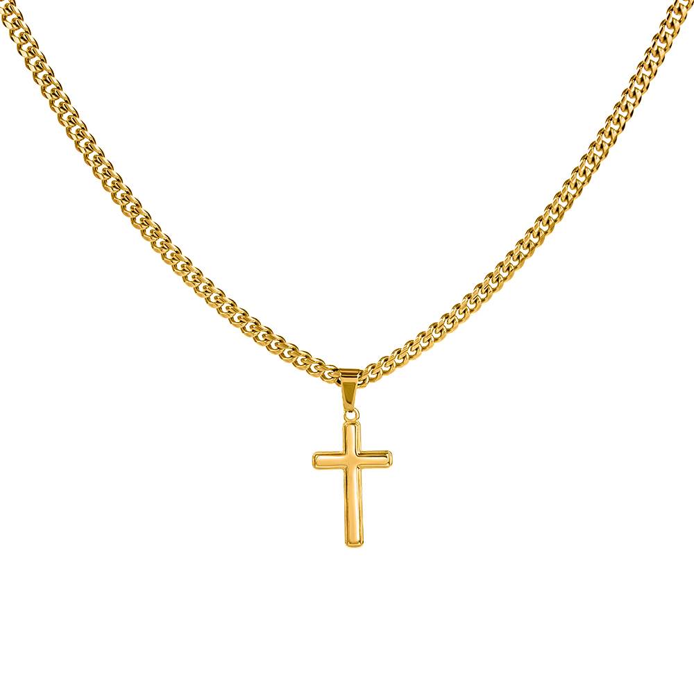 Faith Over Fear – Peace for the Soul Cross Necklace